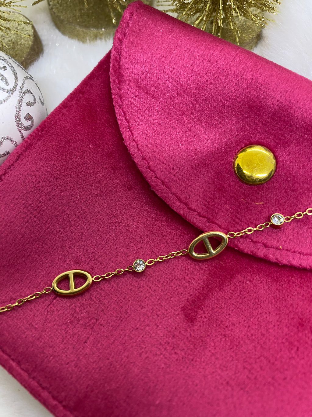 BRACELET GRAIN DE CAFE  ACIER INOXYDABLE REGLABLE