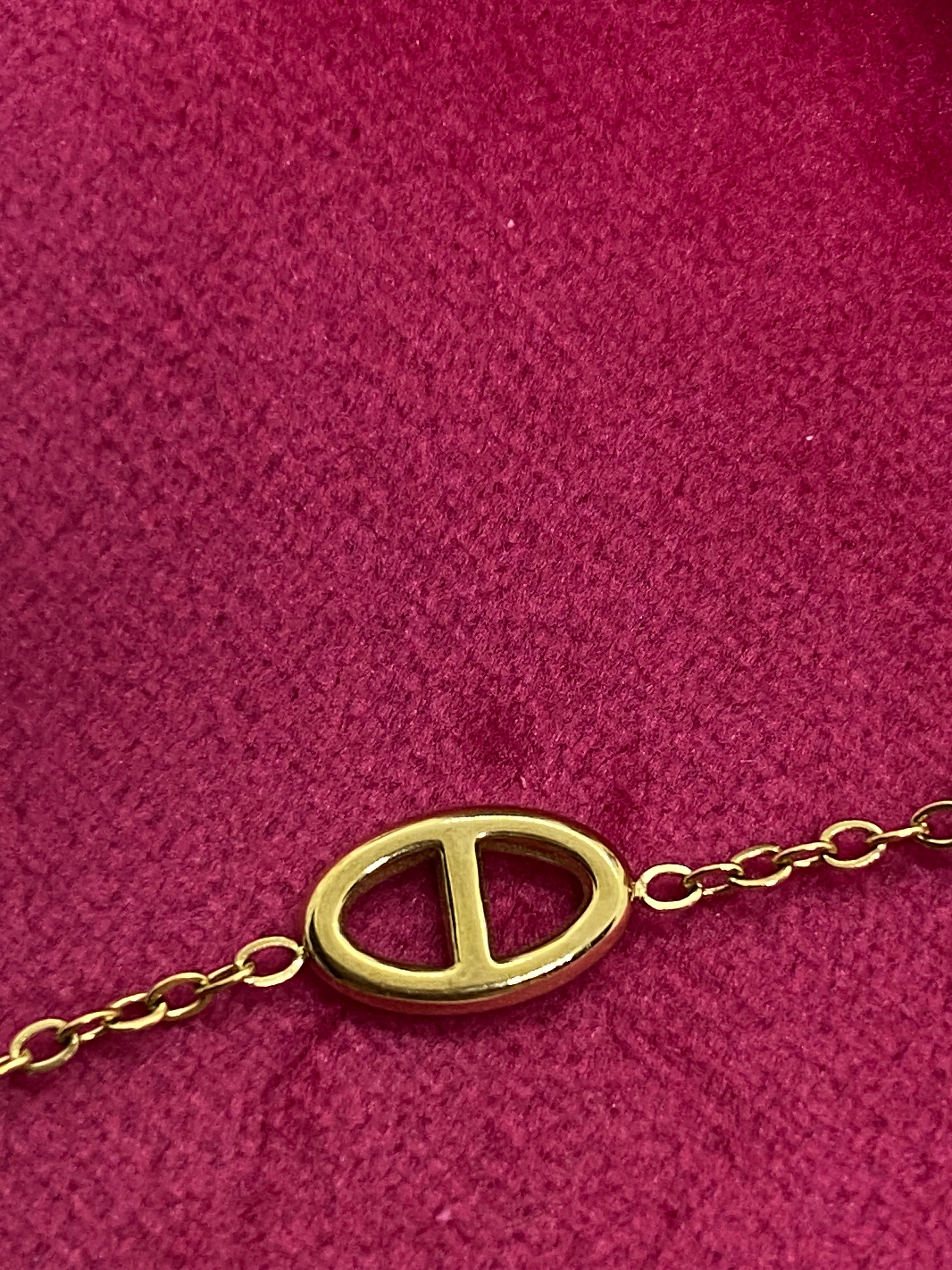 BRACELET GRAIN DE CAFE  ACIER INOXYDABLE REGLABLE