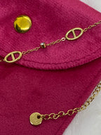 BRACELET GRAIN DE CAFE  ACIER INOXYDABLE REGLABLE