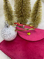 BRACELET JONC  CLOU  INSPIRATION ACIER INOXYDABLE