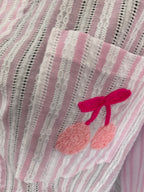 CHEMISE CERISES ROSE  TU34/40 PETIT 42