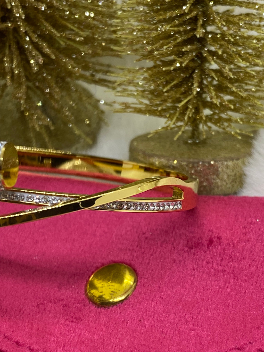 BRACELET JONC  CLOU  INSPIRATION ACIER INOXYDABLE