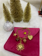 BRACELET CHARMS ACIER INOXYDABLE