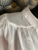 BLOUSE BOHEME BRODEE  TU 34/42 BLANCHE