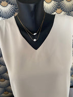 TOP  JULIA BEIGE taille S/M/L