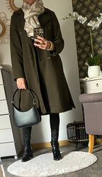 MANTEAU SOPHIA  MARRON    TAILLES S/M/L/XL