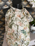 TOP FLORAL KAKI  TU 38/44
