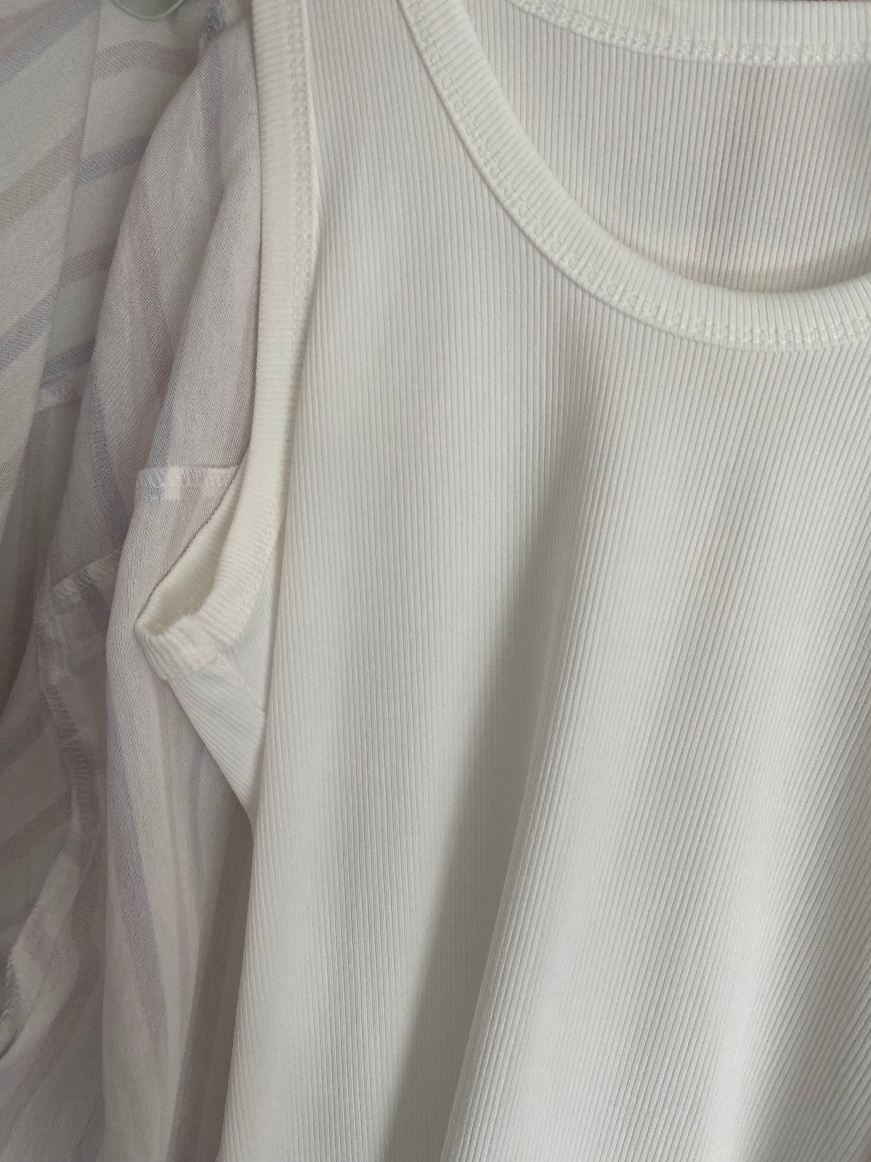 ENSEMBLE CHEMISE ET TOP CARLA RAYE BLEU ET ROSE   TU  36/42