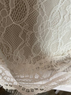 TOP DENTELLE ROSE /ECRU /NOIR  TU 34/42