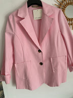 VESTE ROSE TAILLE M OU L