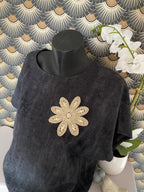 TOP FLORA  TU 38/46  EXISTE EN 5 COULEURS