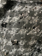 VESTE TWEED ET SEQUINS   TAILLES : S/M OU L/XL