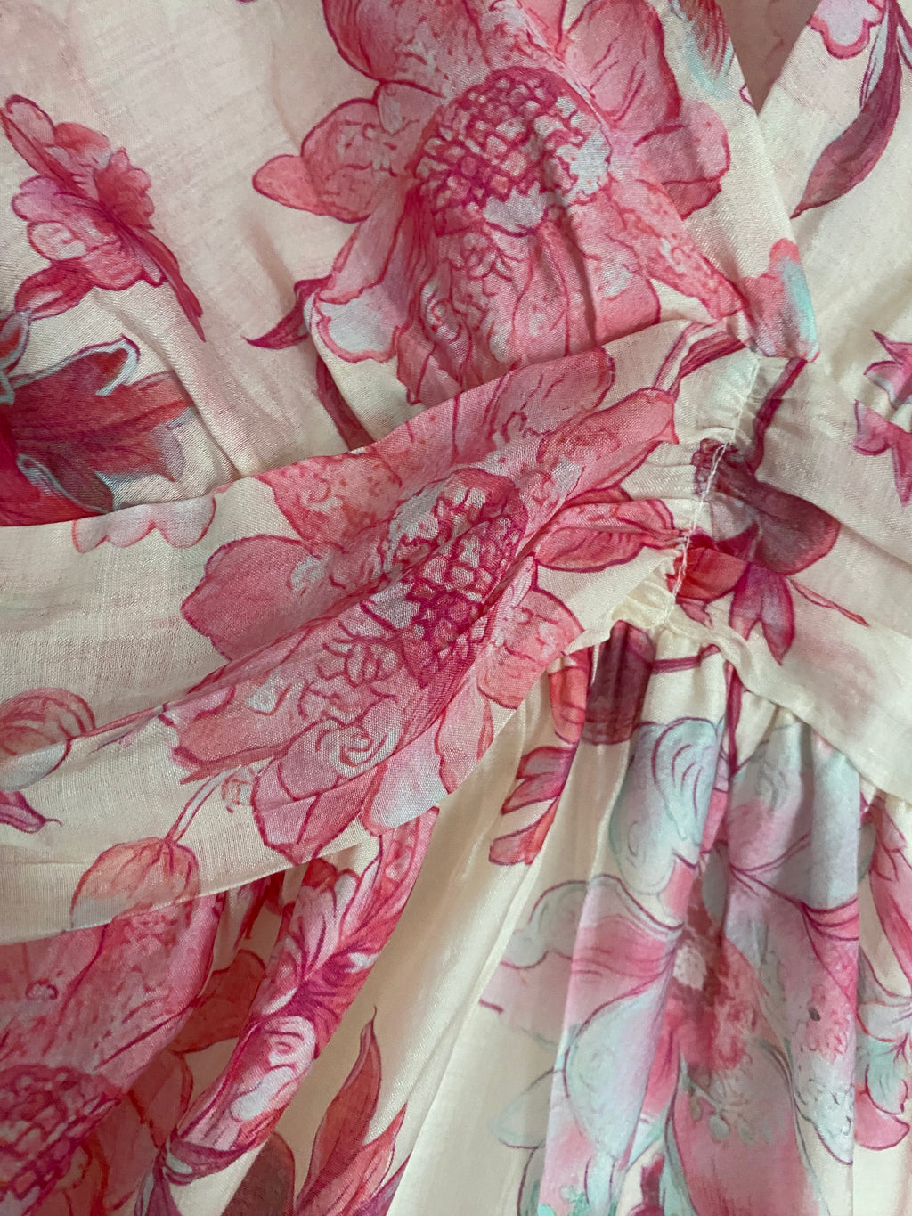 ROBE  LONGUE EMMA  MODELE 4 FUSHIA  TAILLE S/M OU M/L