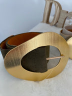 CEINTURES ELASTIQUES  BOUCLE DOREE         DIVERS  COLORIS