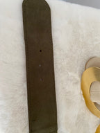 CEINTURES ELASTIQUES  BOUCLE DOREE         DIVERS  COLORIS