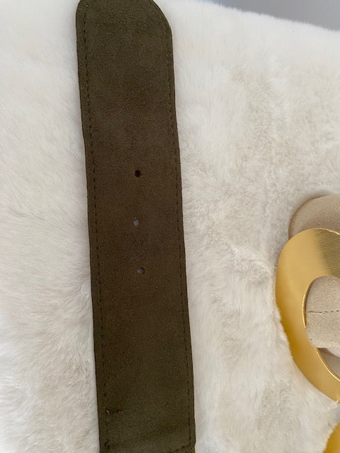 CEINTURES ELASTIQUES  BOUCLE DOREE         DIVERS  COLORIS