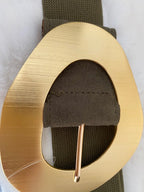 CEINTURES ELASTIQUES  BOUCLE DOREE         DIVERS  COLORIS