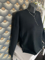 PULL MANCHES CHAUSSETTES   NOIR TU 36/44