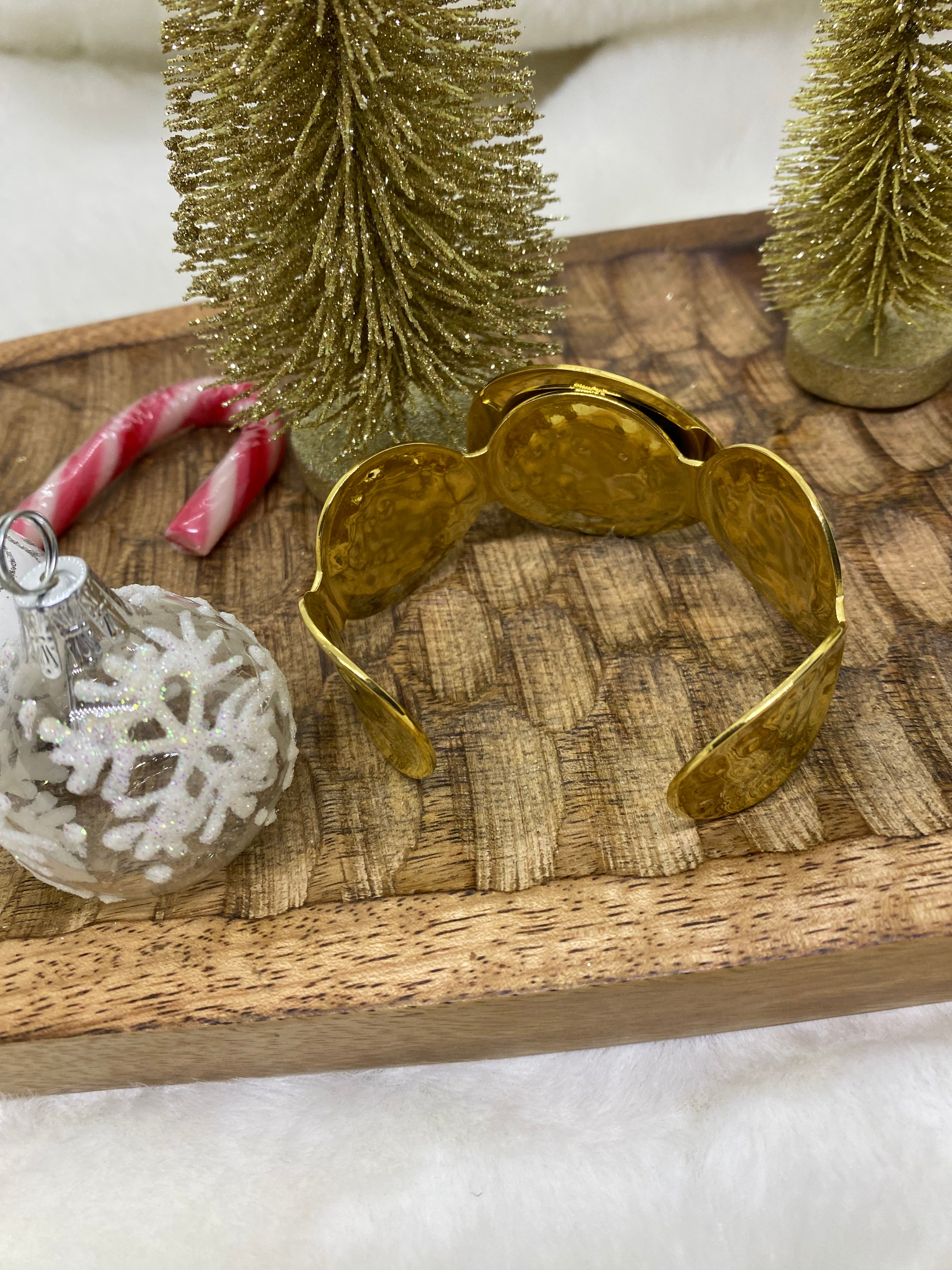 BRACELET MANCHETTE STACY NOIRE TU