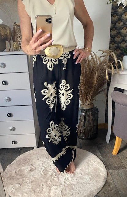 PANTALON MELANIE NOIR      36 /40