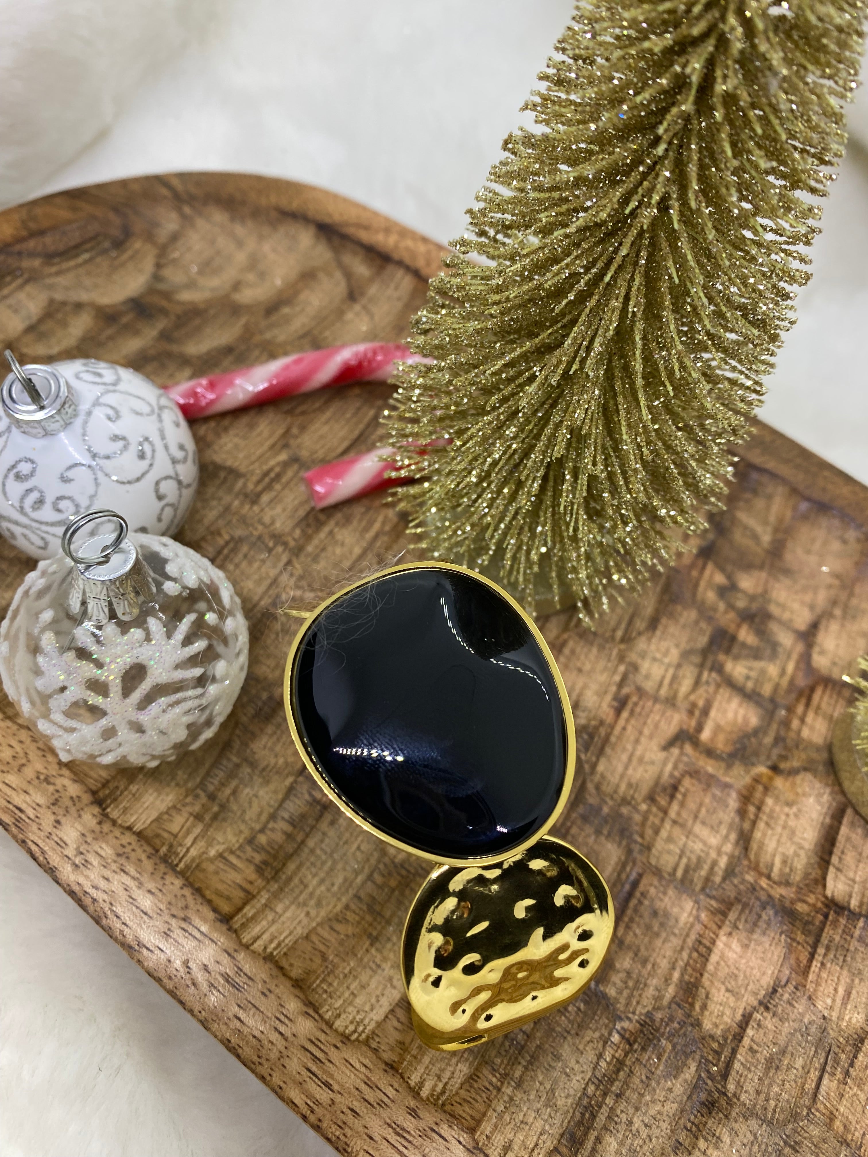 BRACELET MANCHETTE STACY NOIRE TU