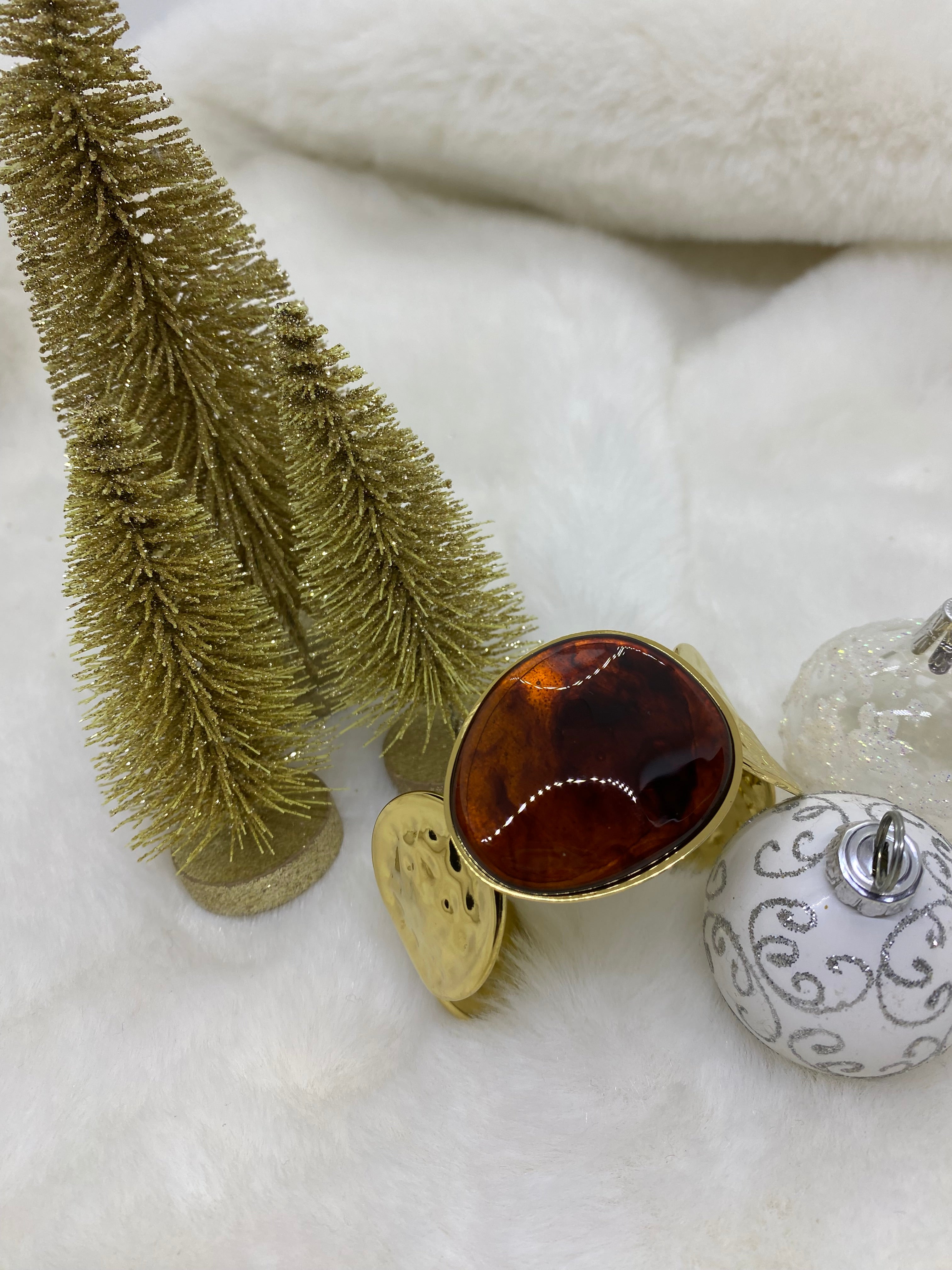 BRACELET MANCHETTE STACY AMBRE TU