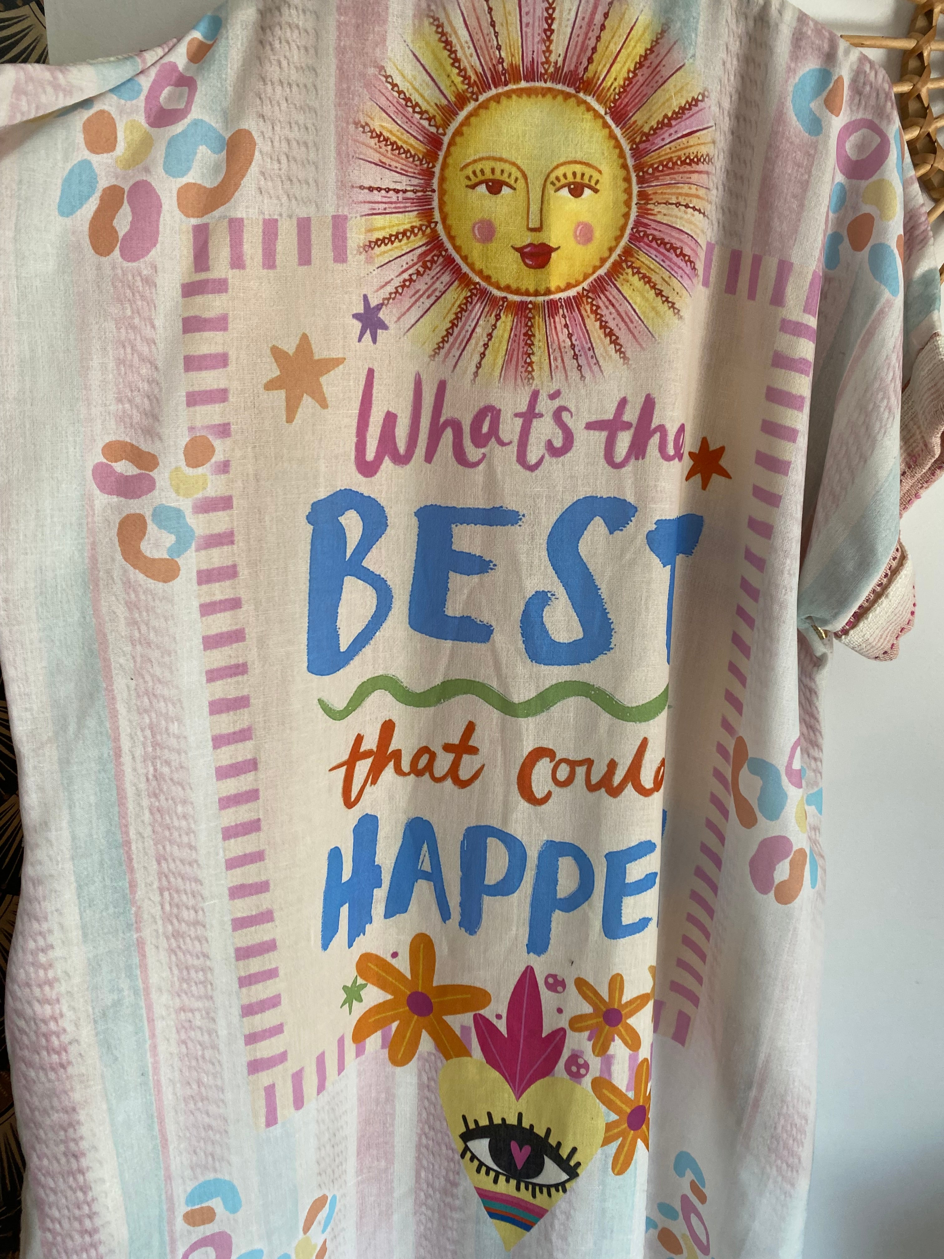 ROBE CHEMISE SOLEIL TU 40/46