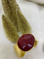 BRACELET MANCHETTE STACY ROUGE  TU