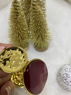 BRACELET MANCHETTE STACY ROUGE  TU