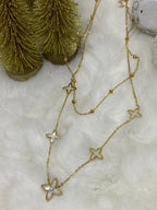 COLLIER DOUBLE RANG INSPI EN ACIER INOXYDABLE