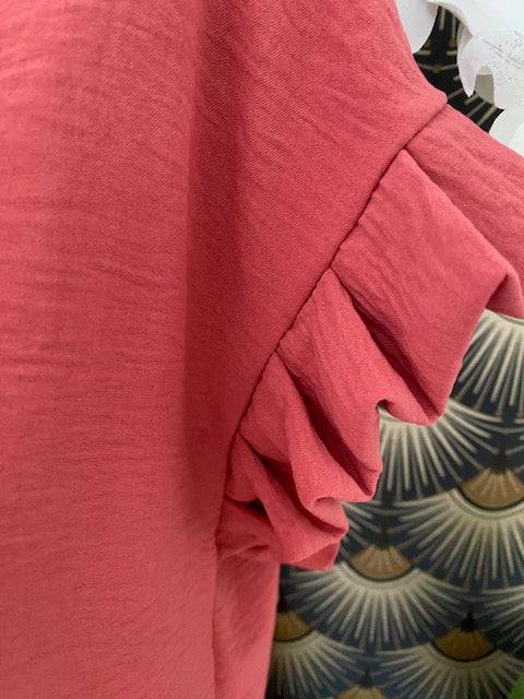 TOP NATHALIE  TERRA COTA   38 AU 42