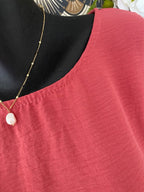 TOP NATHALIE  TERRA COTA   38 AU 42