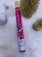 CHAUSSETTE DE NOEL  LUTIN AVEC  FOULARD , PARFUM ,BOUCLES D'OREILLES