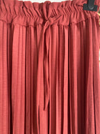 PANTALON MAGIQUE PLISSE  TU 36/48   TERRA COTA