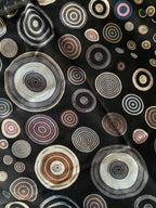 CHAUSSETTE DE NOEL  LUTIN AVEC  FOULARD , PARFUM ,BOUCLES D'OREILLES