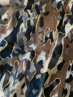 CHAUSSETTE DE NOEL  LUTIN AVEC  FOULARD , PARFUM ,BOUCLES D'OREILLES