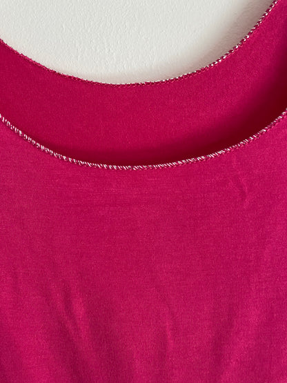 TOP MODA   34/40  ( NOIR, ROUGE,  FUSHIA ,CORAIL)