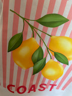T-SHIRT AMALFI CITRON TU 36/44   ROSE