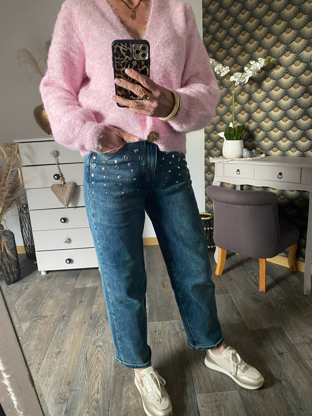 PANTALON JEAN LARA  TAILLE M