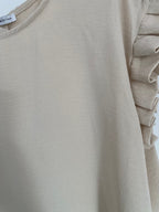 TOP NATHALIE ECRU    COLLECTION BELLE TAILLE 42 AU 48