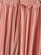 PANTALON MAGIQUE PLISSE  TU 36/48   ROSE