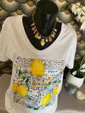 T-SHIRT CITRON  TU 36/44