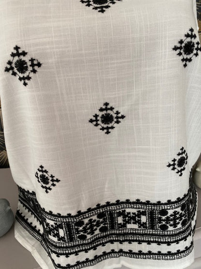 TOP BOHO NOIR S/M/L/XL