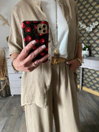 VESTE PABLO  TU 36/42  PETIT 44 DEUX COLORIS  ECCRU OU BEIGE