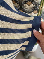 TOP CINDY  TU 36/46 PETIT 48  TROIS COLORIS   BLEU JEAN , KAKI , ECRU
