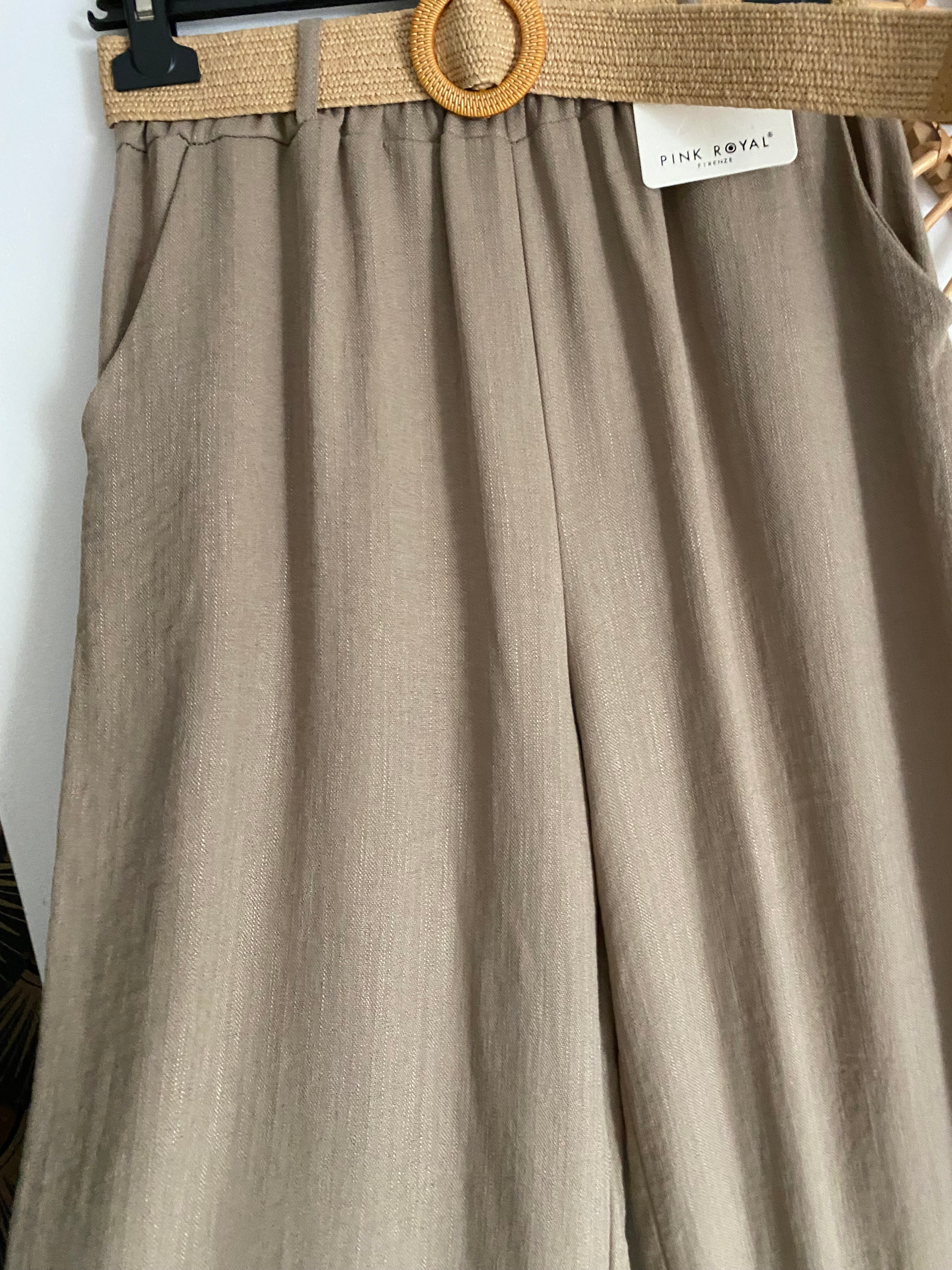 PANTALON PABLO BEIGE  TU 36/42