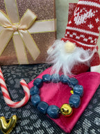 COFFRET DE NOEL  (ECHARPE LEO NOIRE , BRACELET POP CORN , BROCHE )