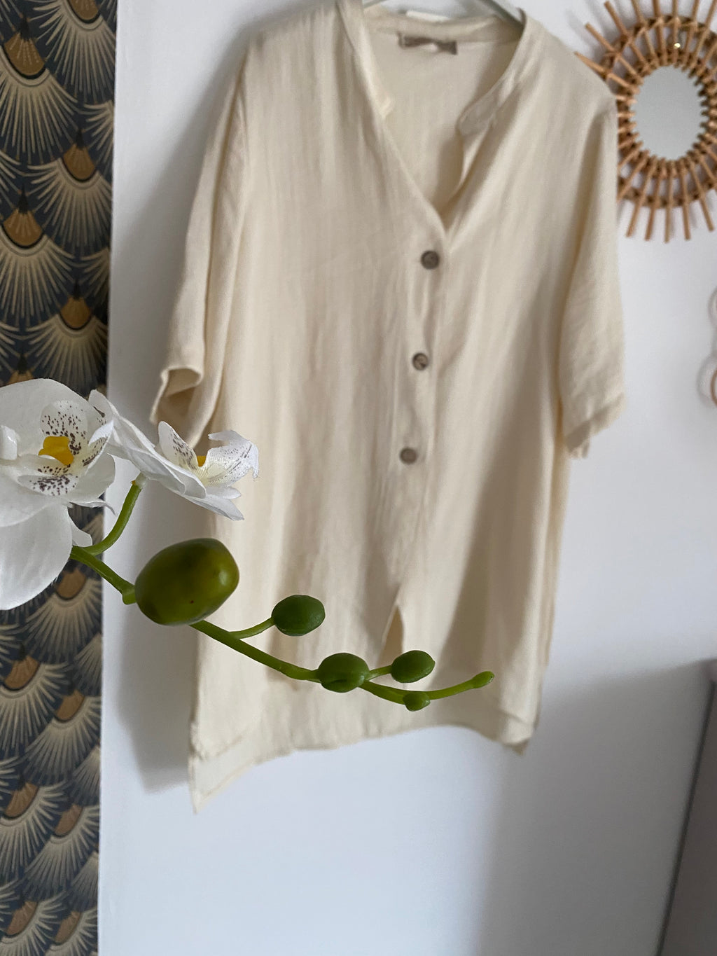 VESTE PABLO  TU 36/42  PETIT 44 DEUX COLORIS  ECCRU OU BEIGE