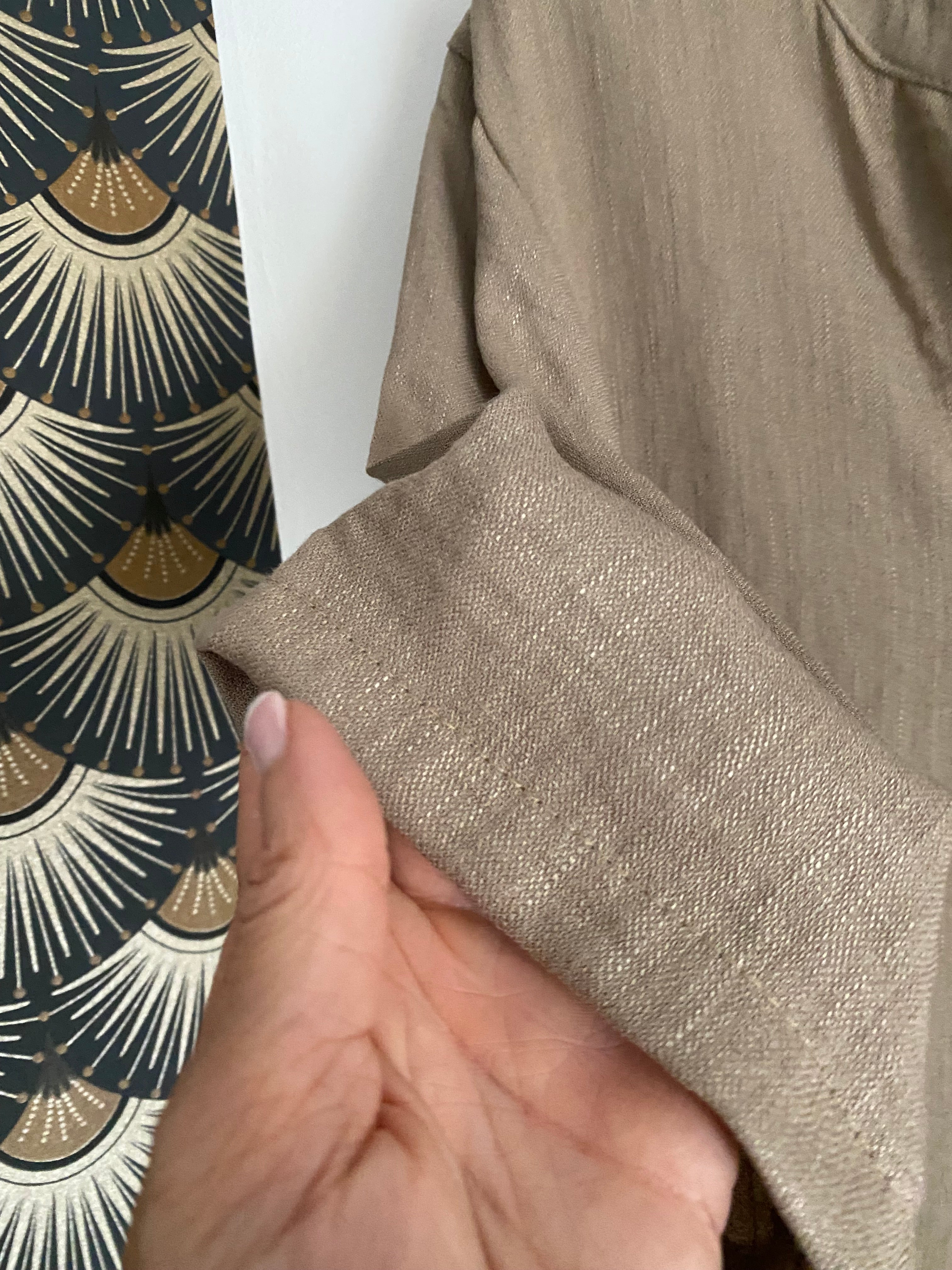 VESTE PABLO  TU 36/42  PETIT 44 DEUX COLORIS  ECCRU OU BEIGE
