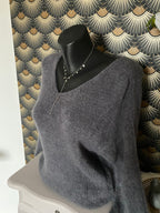 PULL NINOU GRIS TU 36/44  BABY ALPAGA